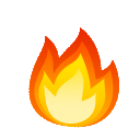 JoyPixels Fire Animation